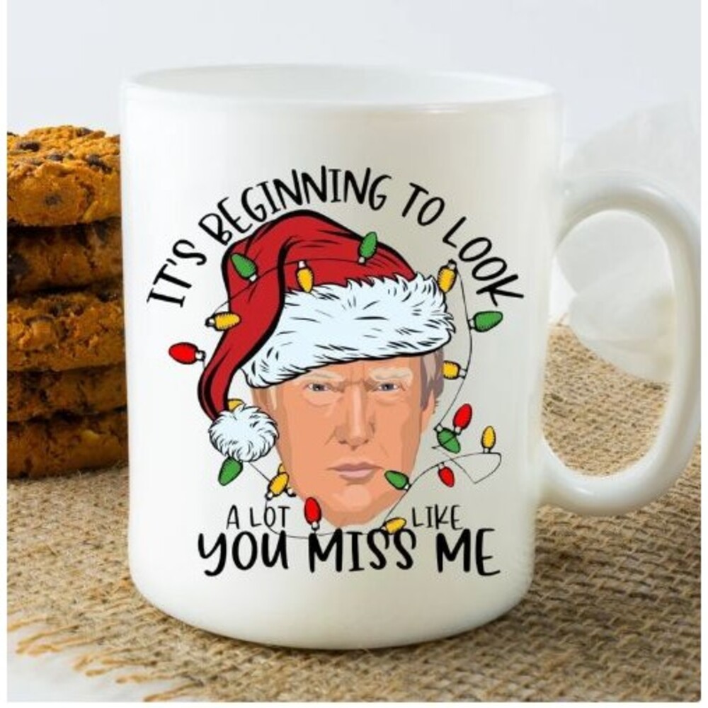 Donald Trump Christmas Mug Funny Republican Christmas Gift Idea Trump Miss Me